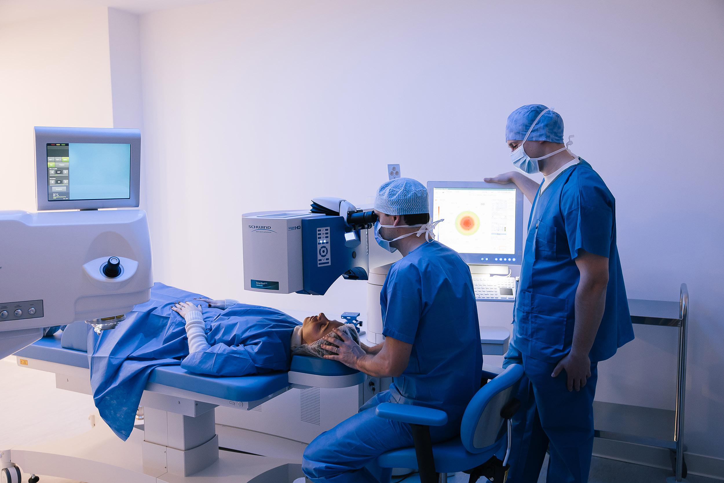 Chirurgie de l'hypermétropie